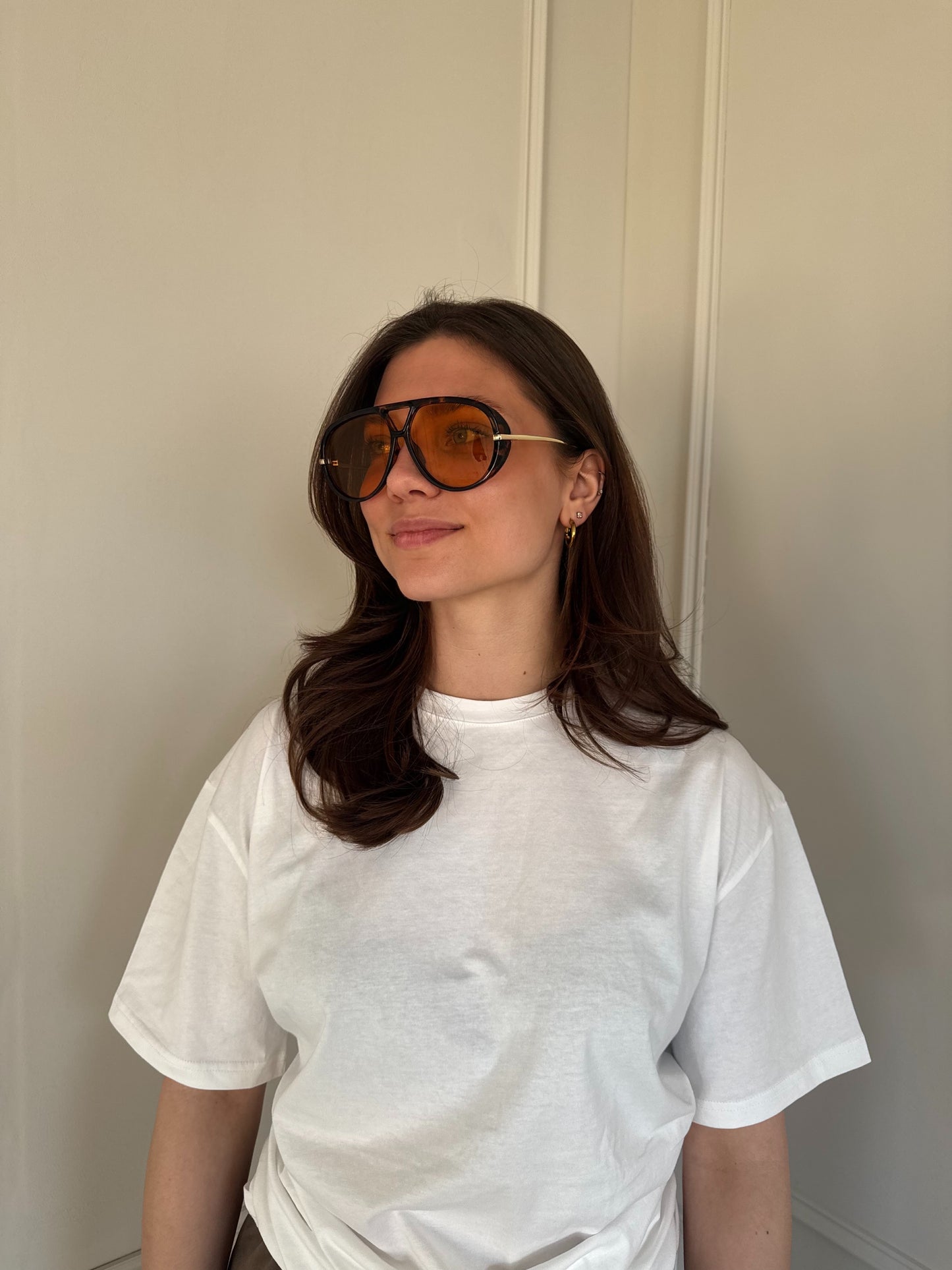 Sunglasses - Brown/Orange