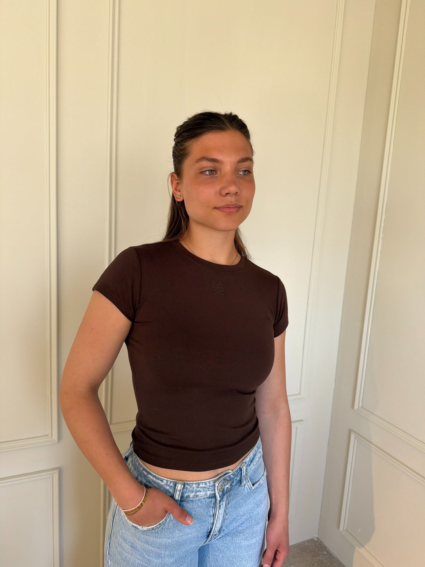 Lois T-Shirt - Chocolate