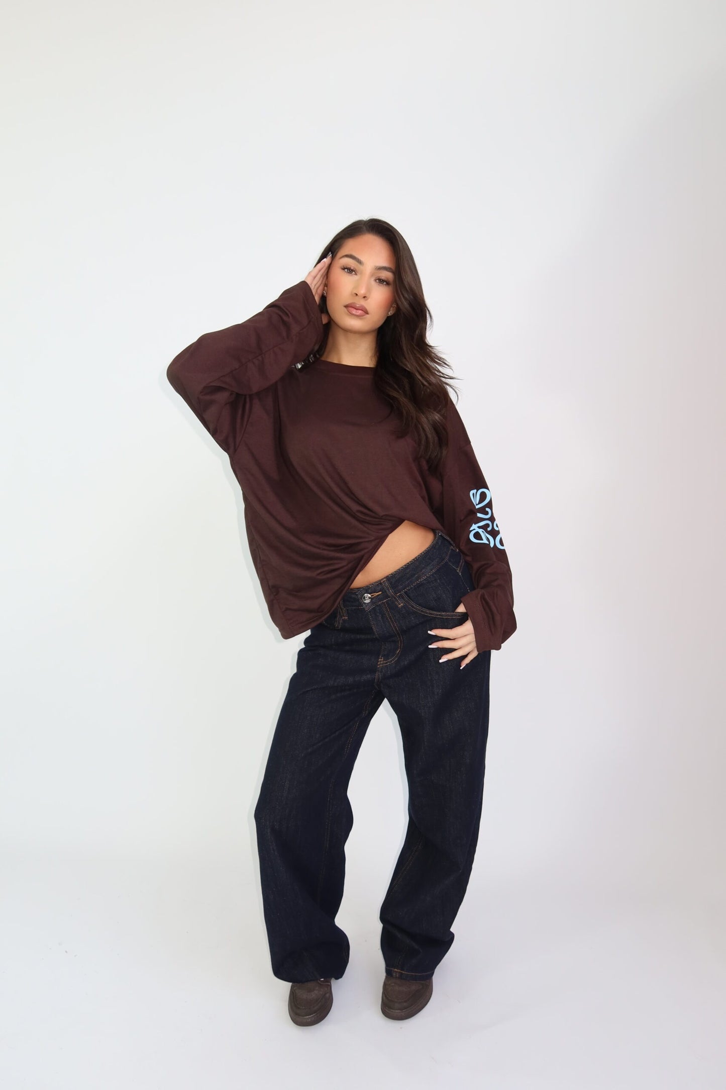 The Monogram Longsleeve - Brown