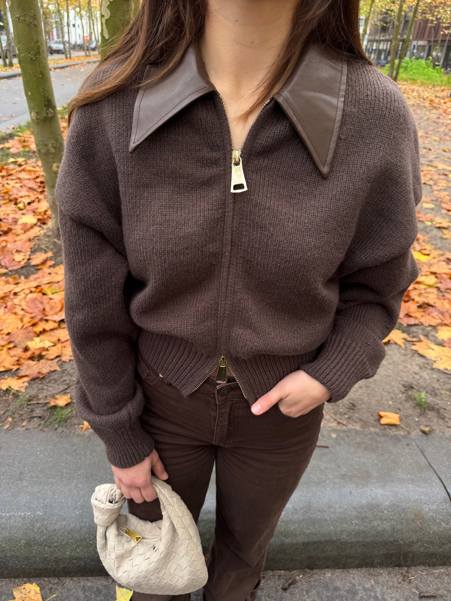 Cardigan - Dark Brown