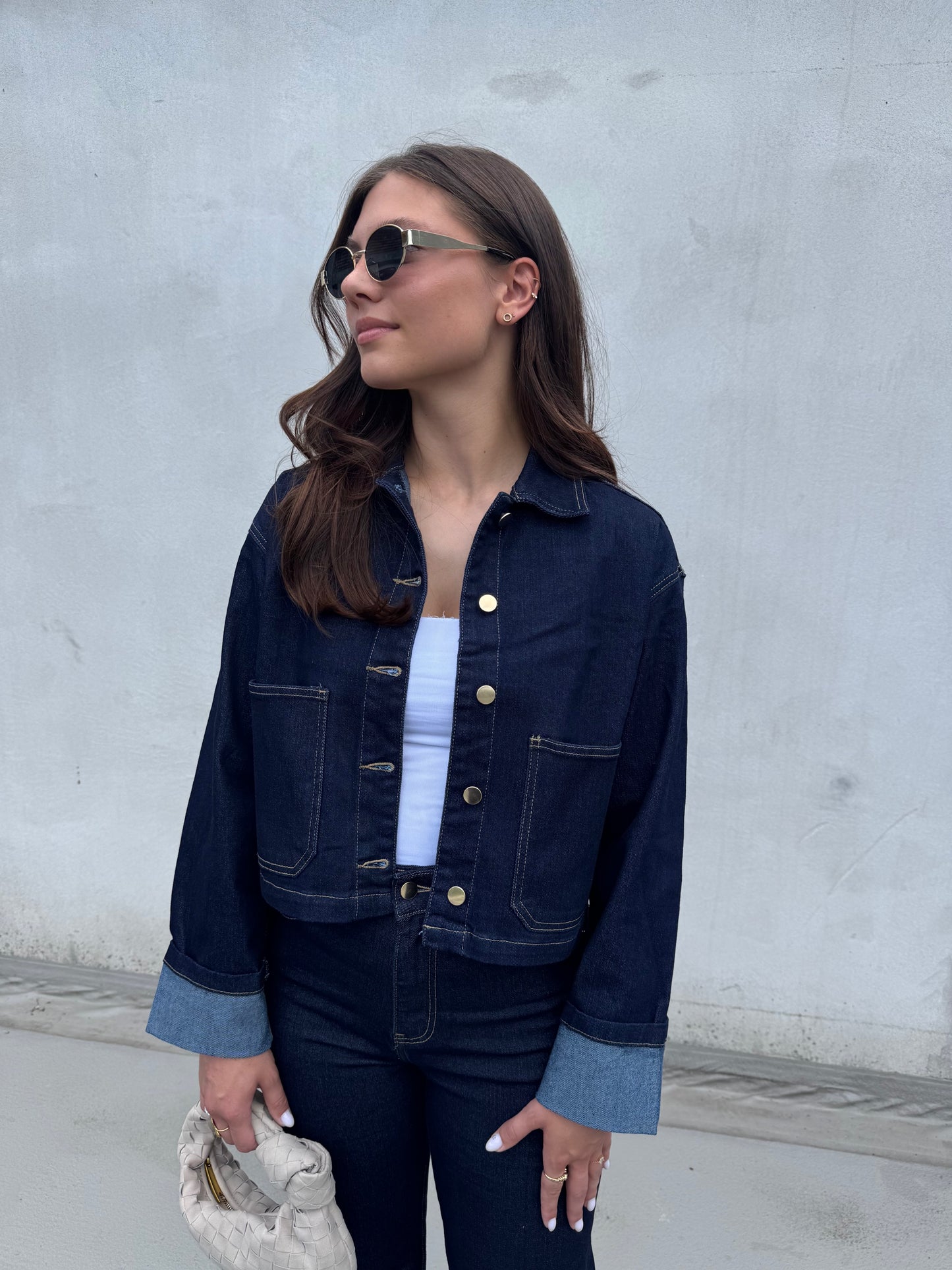 Jeans Jacket - Dark Denim