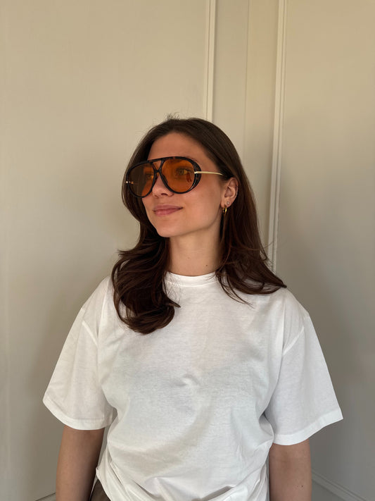 Sunglasses - Brown/Orange