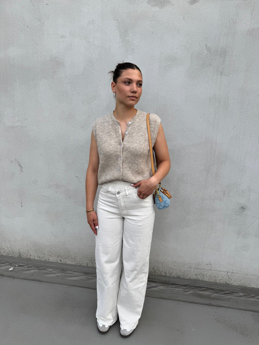 Jeans - Ecru