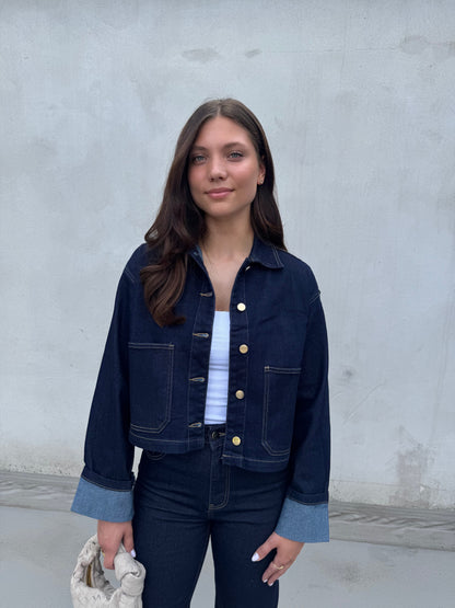 Jeans Jacket - Dark Denim