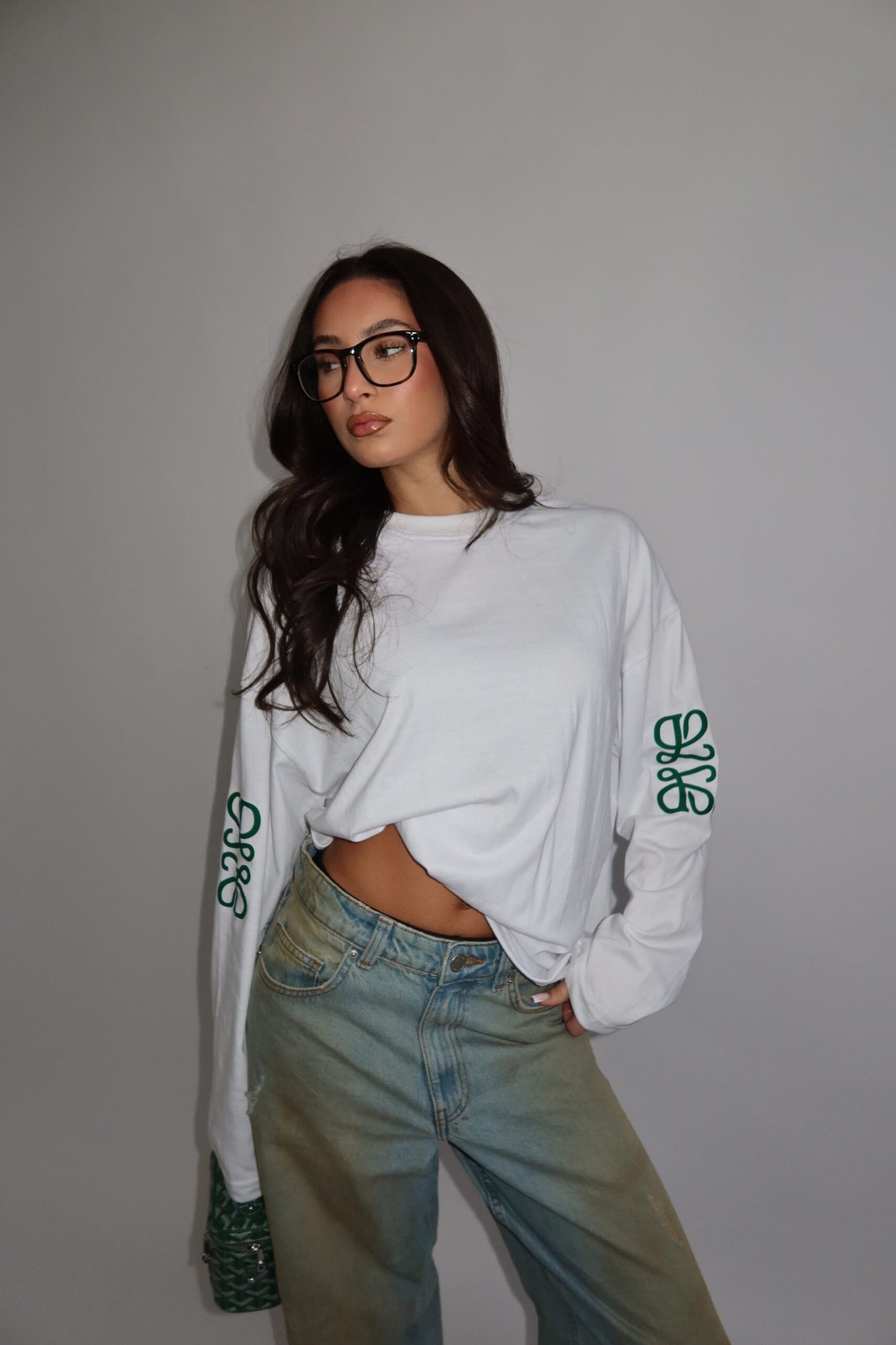 The Monogram Longsleeve - White