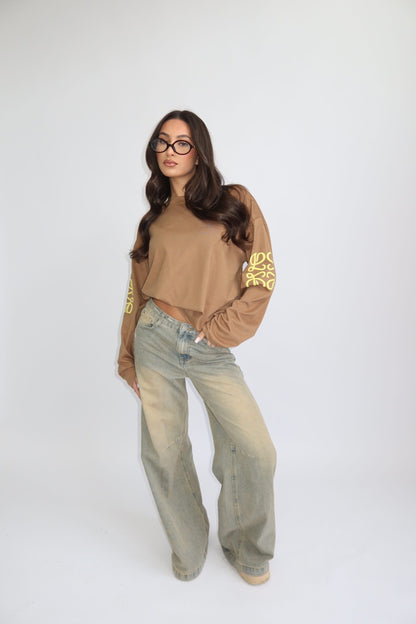 The Monogram Longsleeve - Camel