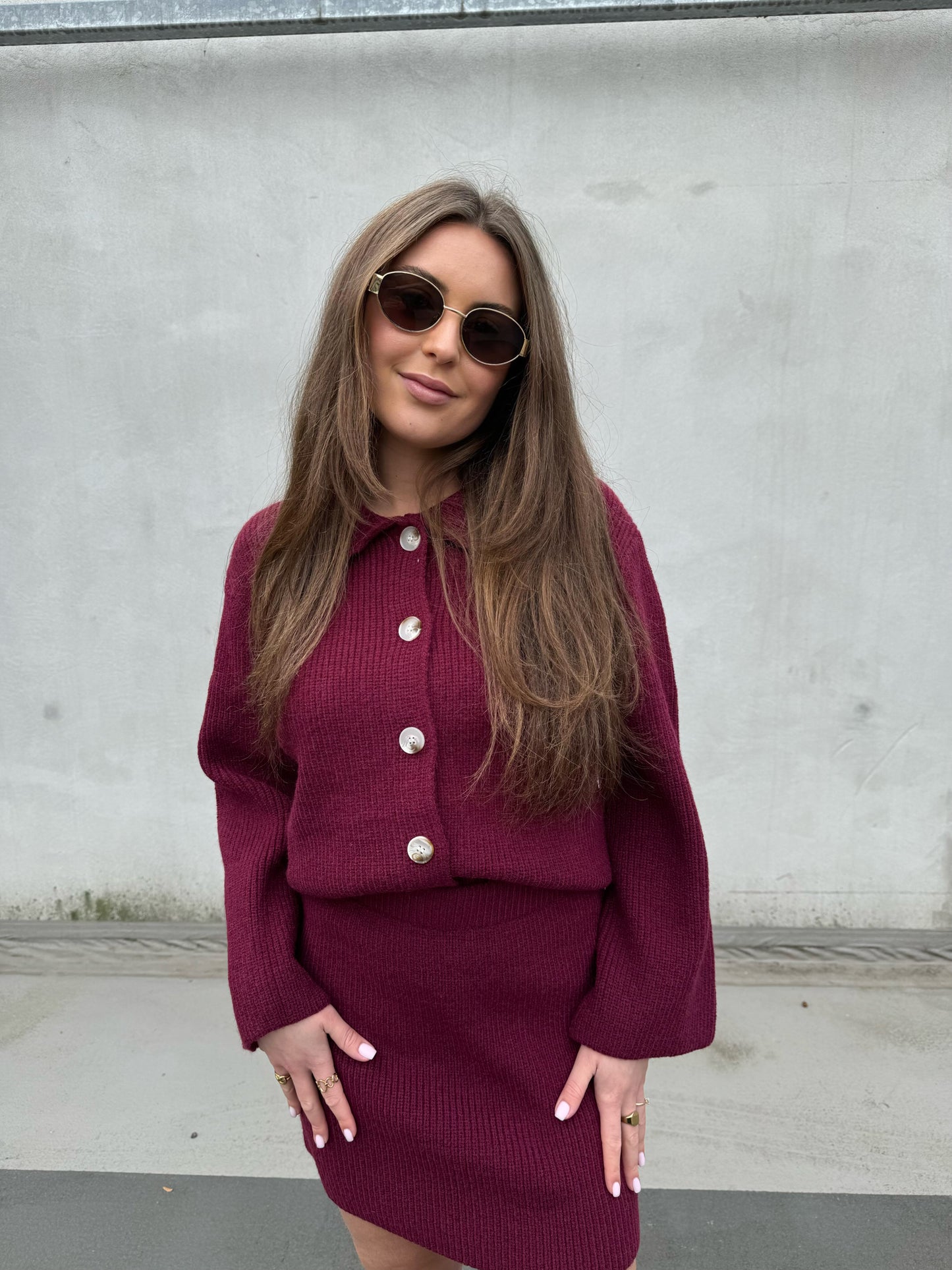 Roxy two piece  - Burgundy