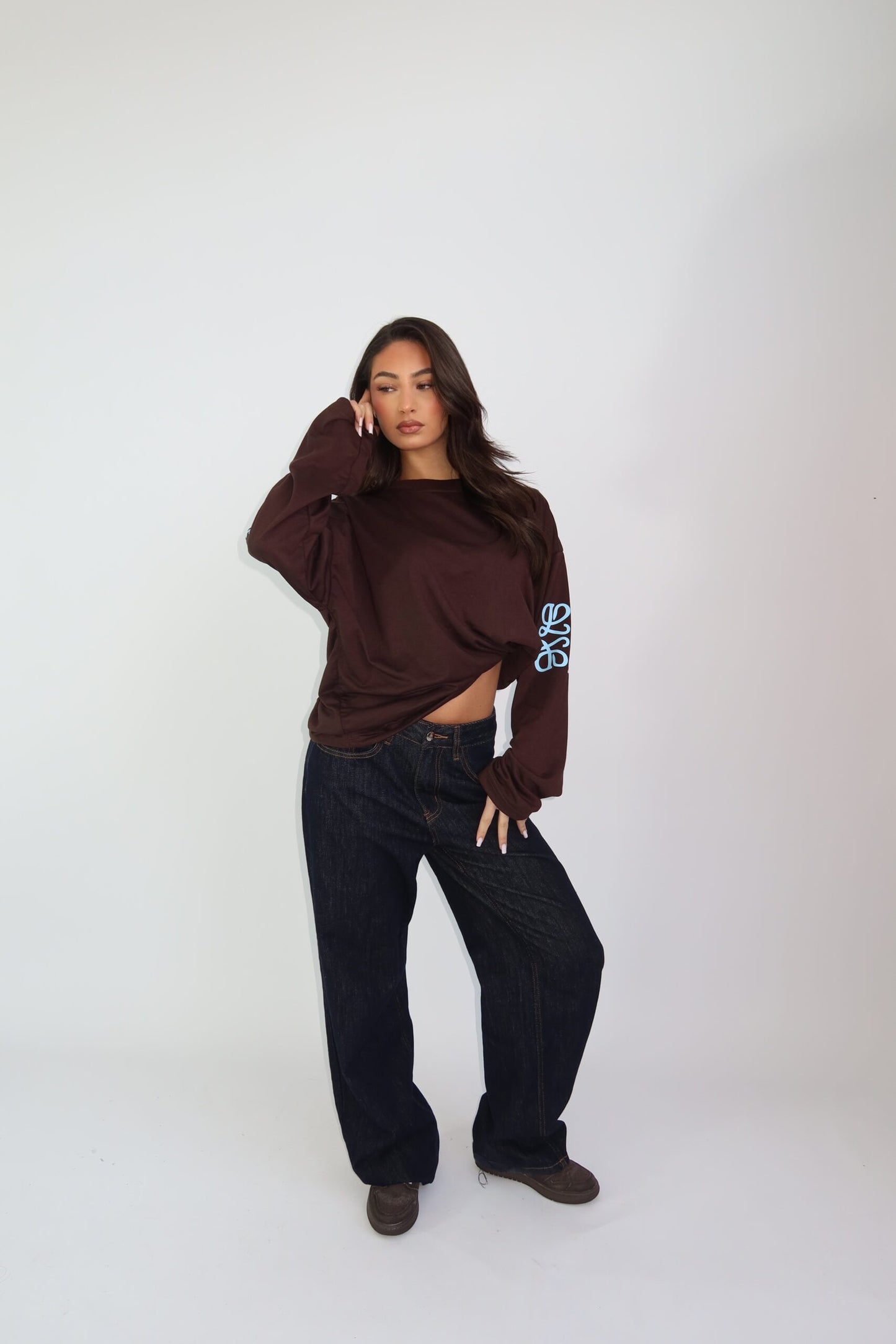 The Monogram Longsleeve - Brown