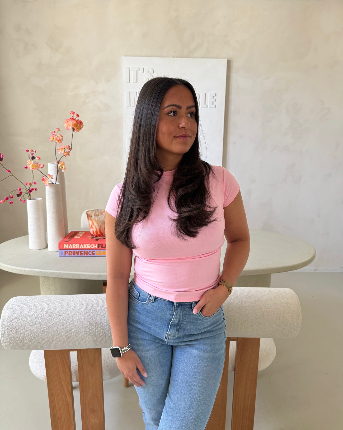 Indy top - Soft Pink